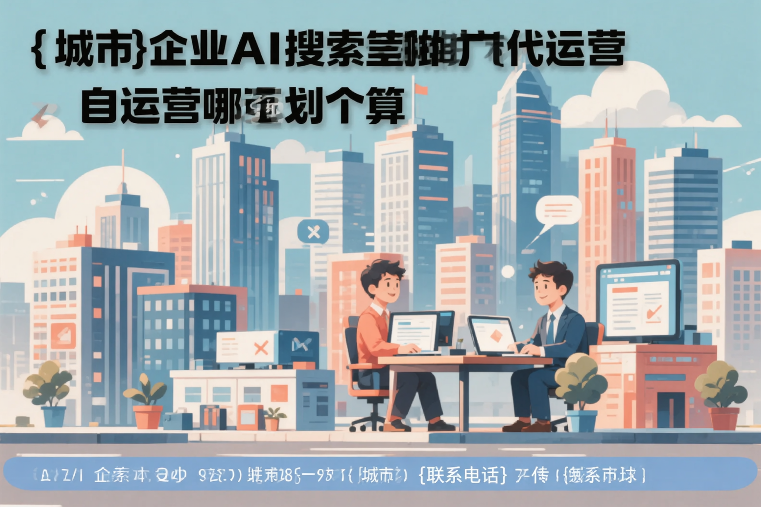 遵义企业AI搜索推广代运营和自运营哪个更划算