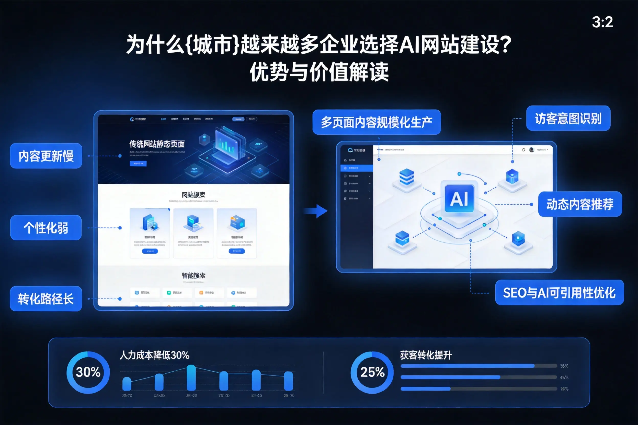 为什么遵义越来越多企业选择AI网站建设?优势与价值解读