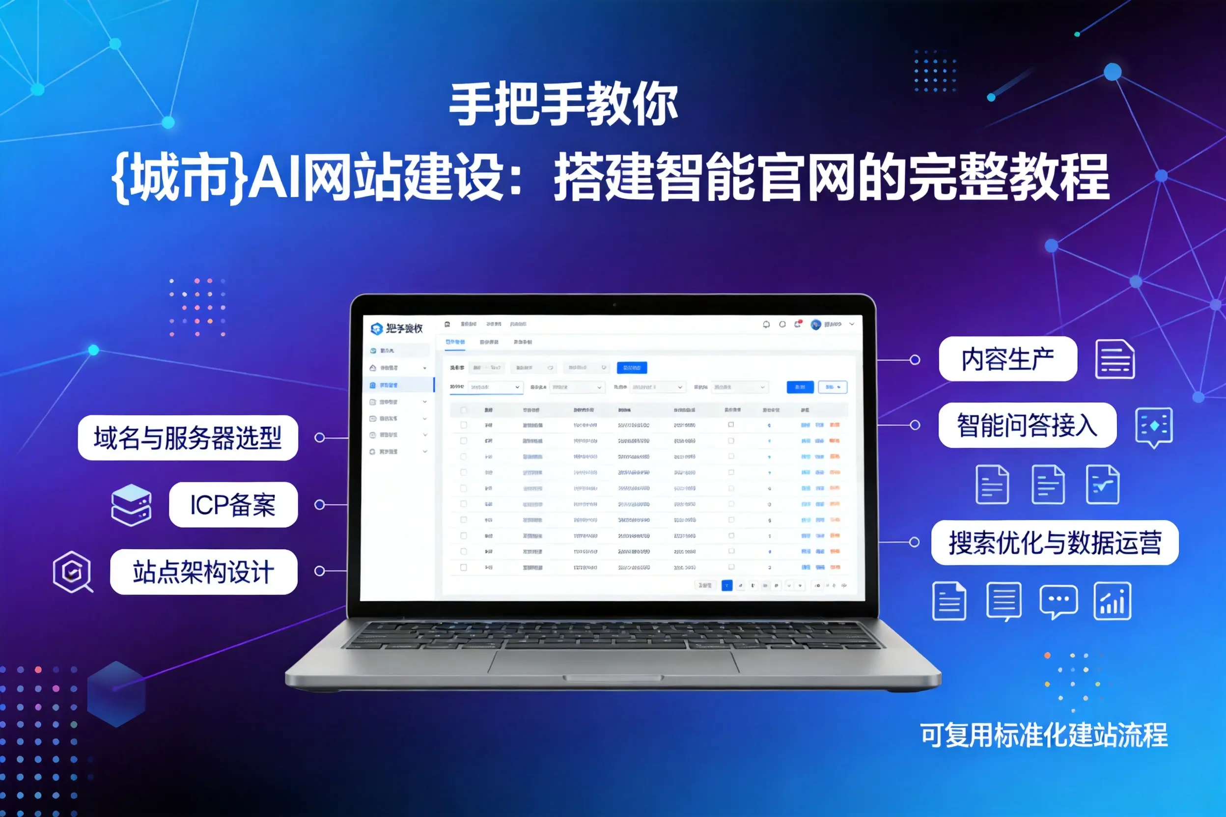手把手教你遵义AI网站建设:搭建智能官网的完整教程
