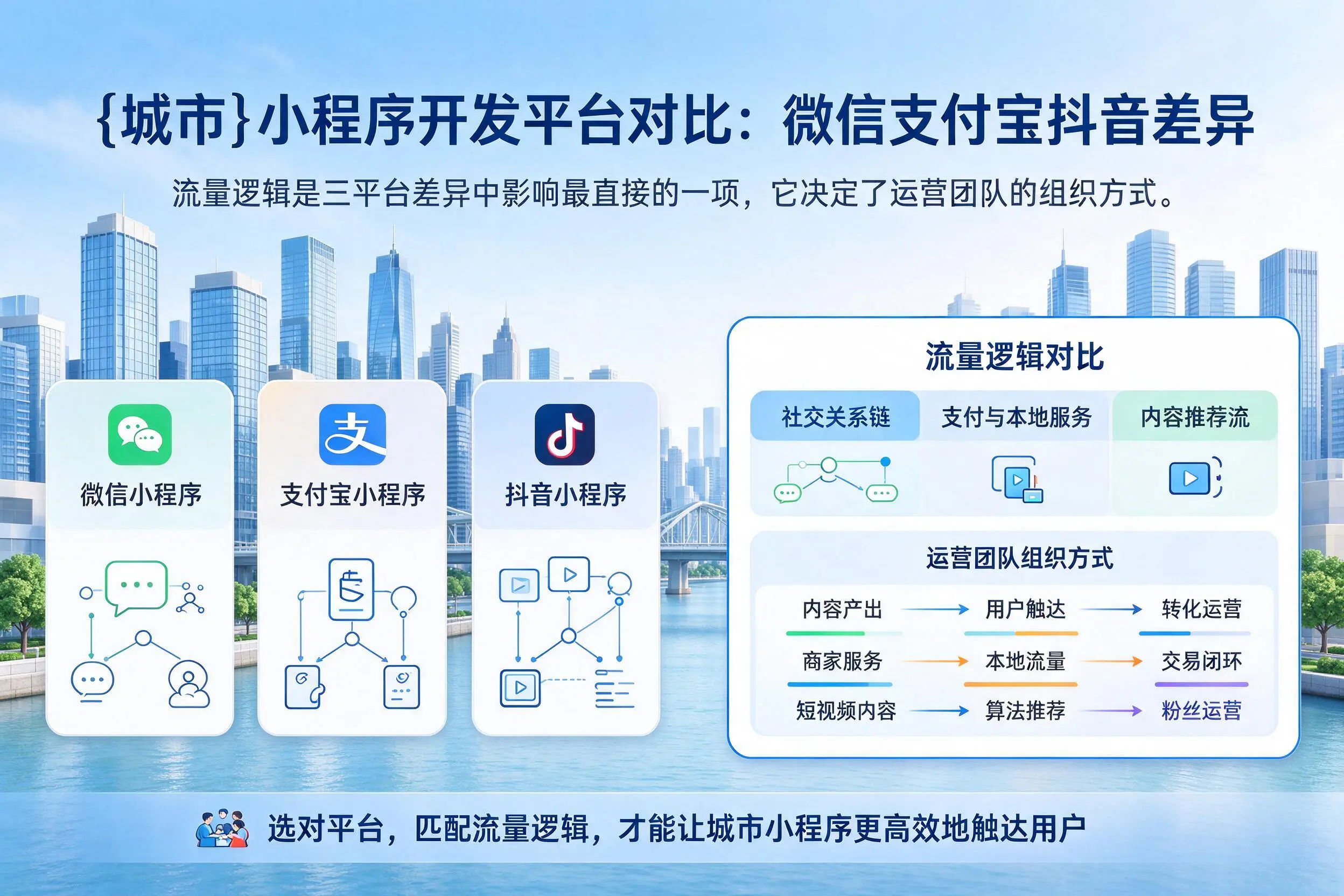 遵义小程序开发平台对比：微信支付宝抖音差异