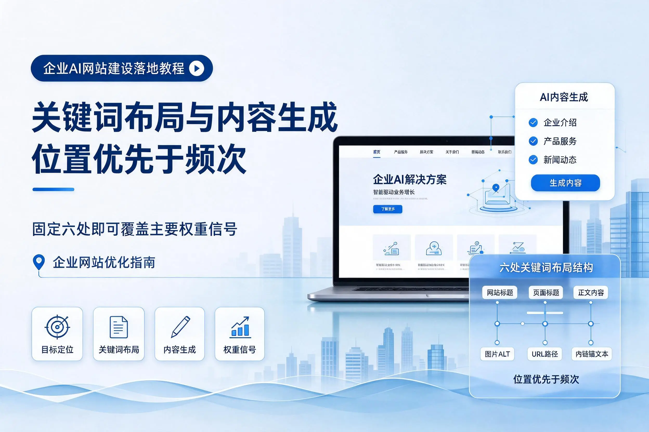 遵义企业AI网站建设落地教程:关键词布局与内容生成