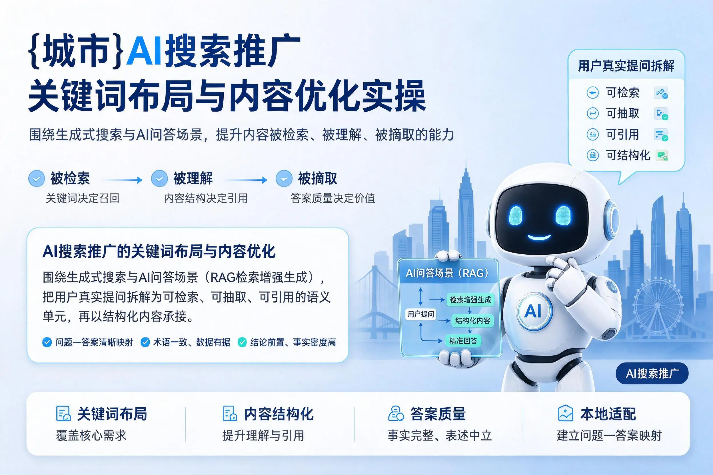 遵义AI搜索推广关键词布局与内容优化实操